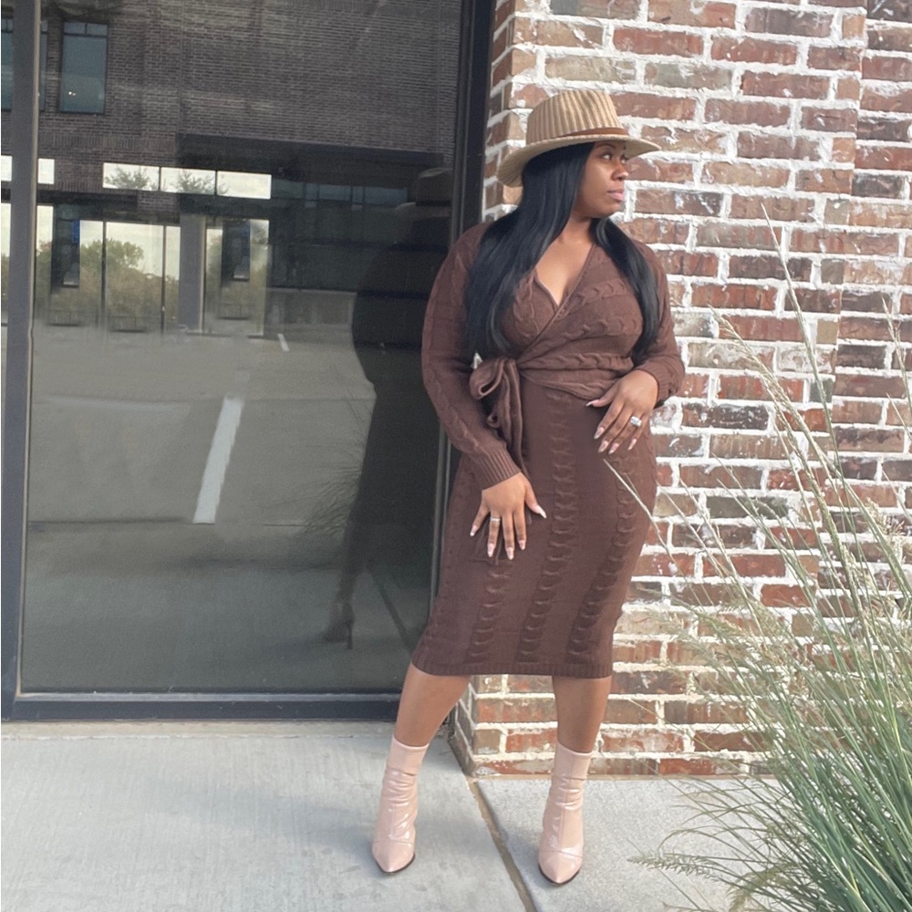 Cozy SZN Sweater Dress
